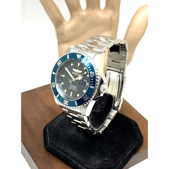 Invicta Men's Watch 36972 Pro Diver Automatic Blue Dial Silver Steel 44mm - Picture 11 of 11